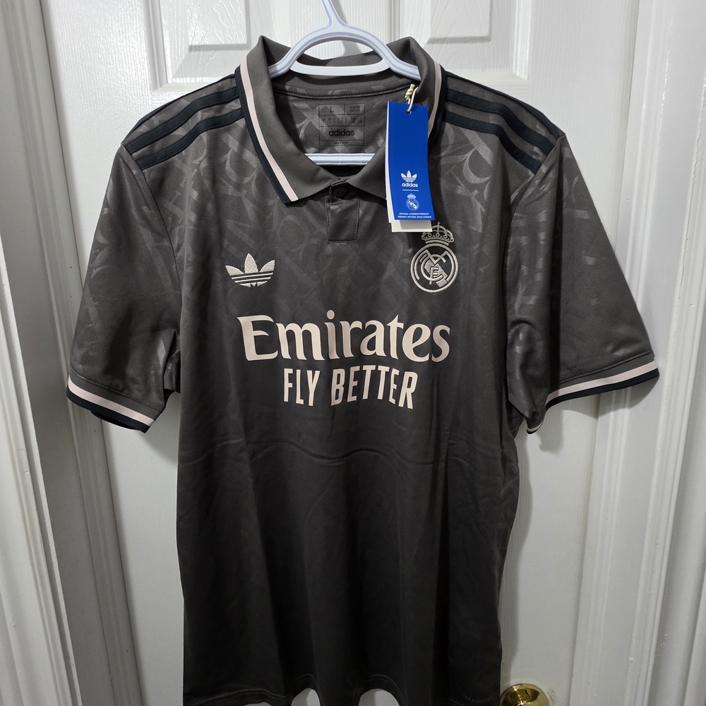 Adidas Real Madrid Dark Gray Polo